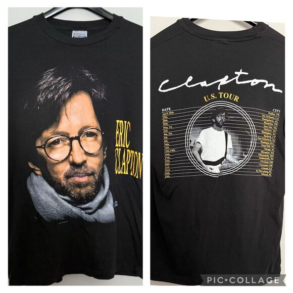 Hanes Other - Vtg ERIC CLAPTON 1992 Single Stitch Winterland T Shirt XL USA Concert Tour Tee